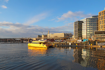 The Wharf and buildings at the DC Waterfront