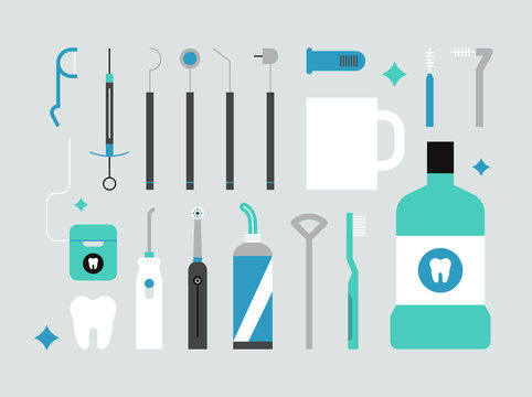Dentist Tools Teeth