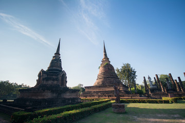 Sukhothai Historical Park in thailand
