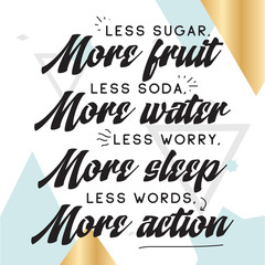 Typography for t shirt or sweatshirt printing and embroidery. Print for tee. Inspirational quote, motivation.