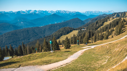 Beautiful alpine view at Brauneck - Lenggries - Bavaria