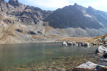 Veľké Hincovo pleso lake in Mengusovska dolina valley, High Tatras, Slovakia © dalajlama