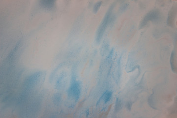 white blue watercolor pattern closeup mysterious abstraction