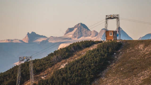 Beautiful alpine view at the Feuerkogel summit - Ebensee - Traunsee - Salzburg - Austria