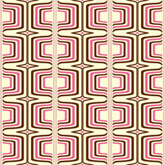 Retro background. Seamless pattern. Vector. レトロパターン