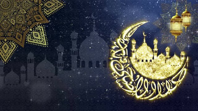 Eid Al Adha Mubarak or the Festival of Sacrifice for the Muslim community Background Decorations with elegant arabesque mamdala flowers design