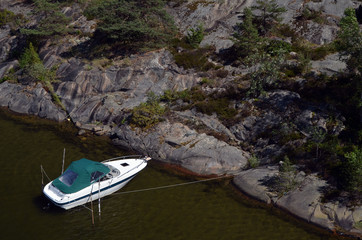 Marina of the Norwegian fishing town Hvaler

