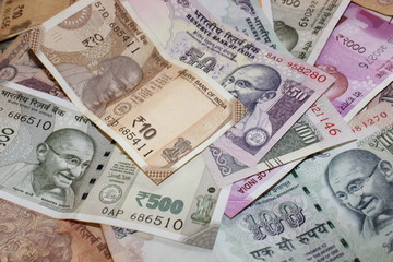 Fototapeta na wymiar indian currency