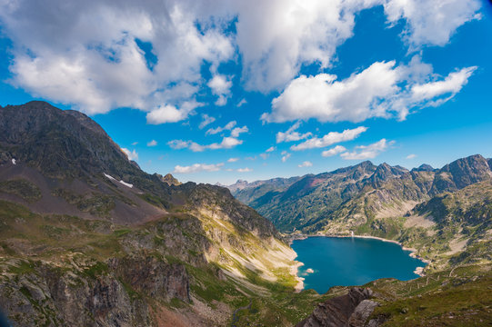 Lacs d'Arr&eacute;moulit, petits lacs fran&ccedil;ais des Pyr&eacute;n&eacute;es-Atlantiques