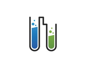 Lab logo vector