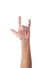 Rock n Roll Gesture, Devil Head Sign 