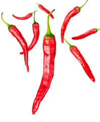 few pieces of chili peppers