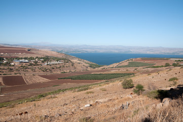 The Sea of Galilee and Beit Netofa Valley