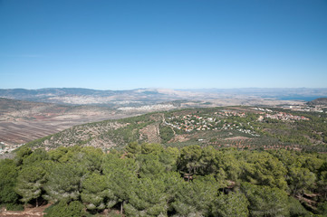 Fototapeta na wymiar Lower Galilee view