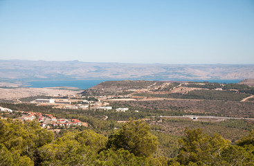 The Sea of Galilee and Beit Netofa Valley