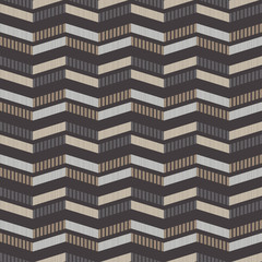 Obraz premium Seamless abstract geometric pattern. Strips. Vector pattern. Mosaic texture. Scribble texture. Can be used for wallpaper, textile, invitation card, wrapping, web page background.