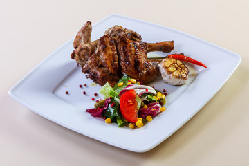 Grilled chicken legs