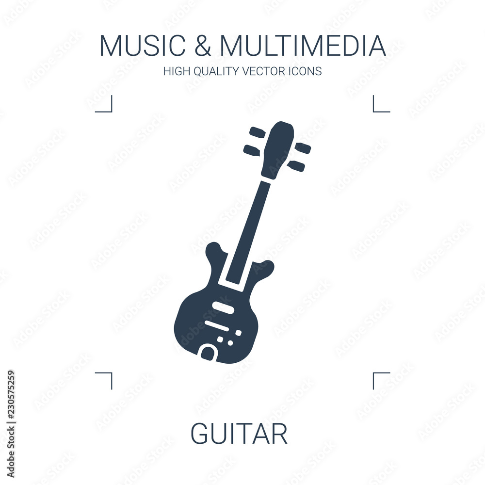 Canvas Prints guitar icon