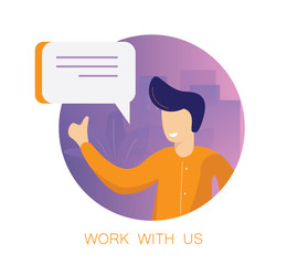 People shows a good review gradient flat