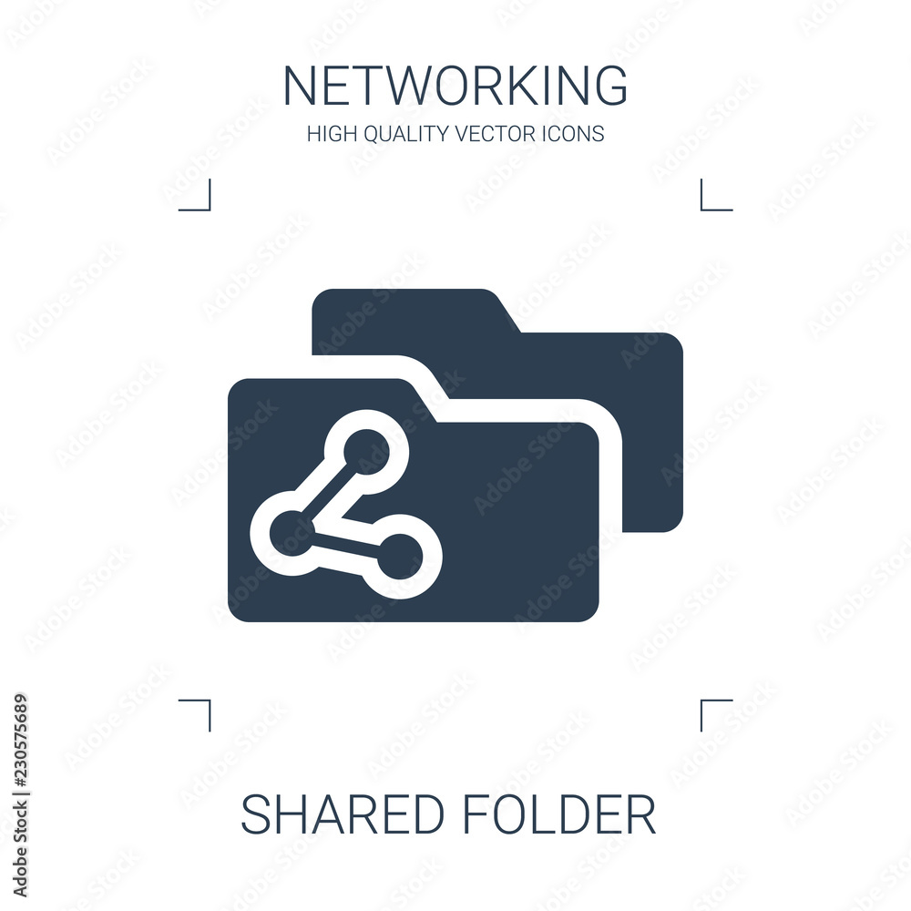 Poster shared folder icon