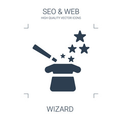 Obraz premium wizard icon