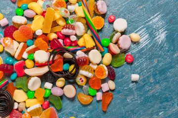 Colorful Candies mixed