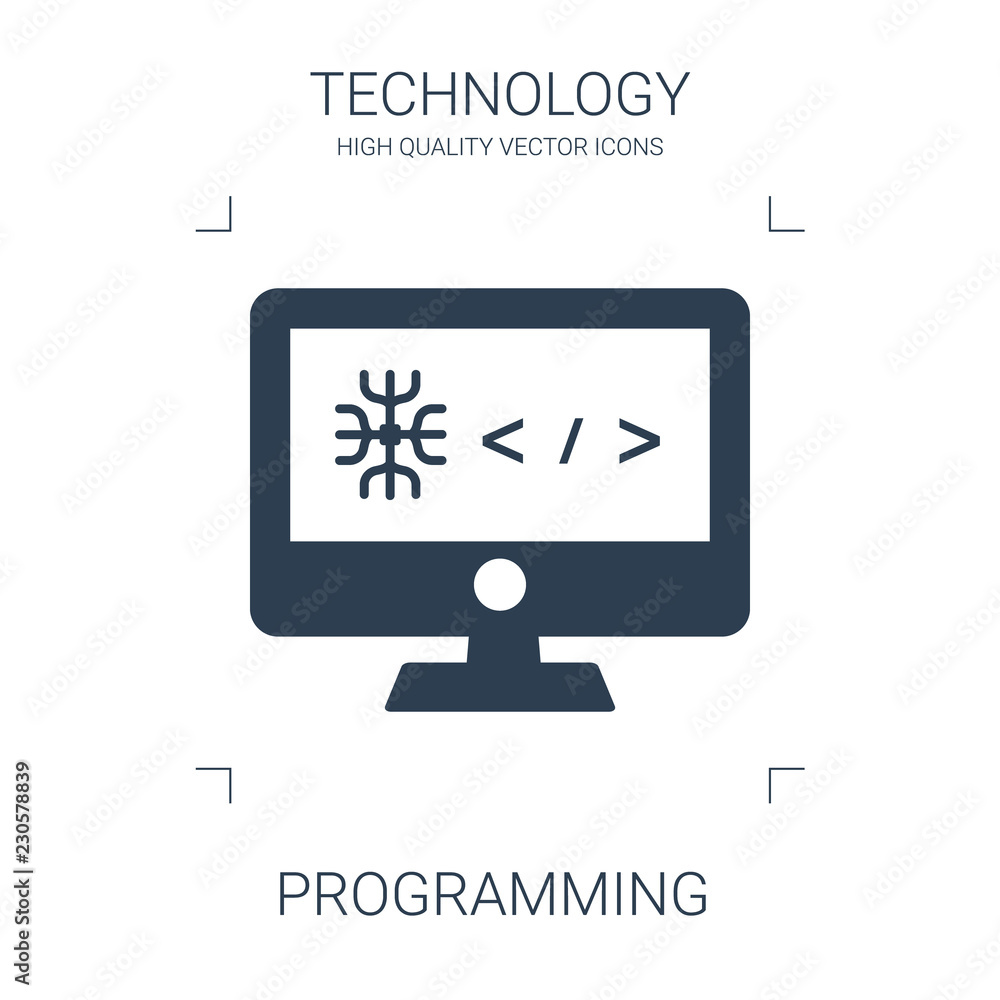 Poster programming icon