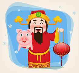 Chinese God of Wealth