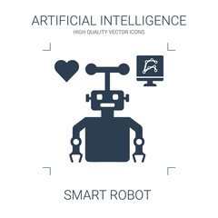 smart robot icon
