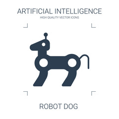 robot dog icon