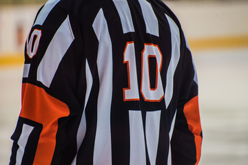 Fototapeta premium Ice Hockey Referee