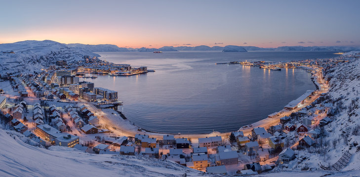 Januarlys - Hammerfest