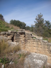 Fototapeta na wymiar ancient greek monument