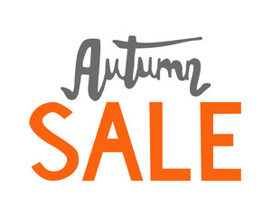 Autumn sale vector price promotoin business advertising shopping