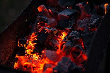 coals of fire