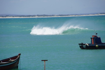 Waves at Struisbaai near Cape Alguhas, South Africa