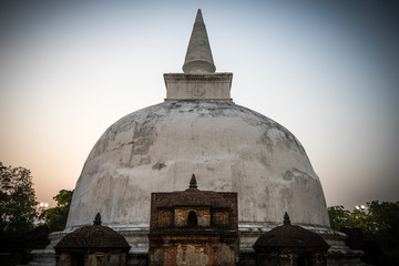 Holy buddhist temple stupa