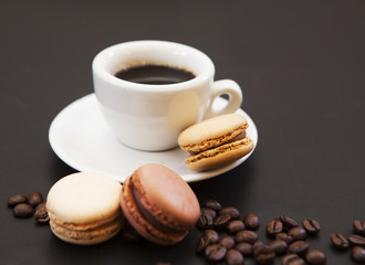 pause café et macarons