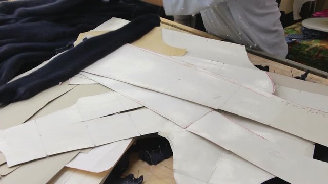 Footage of mink's pelts