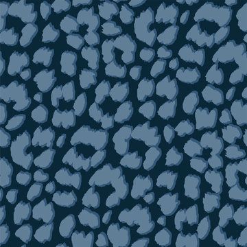 Jaguar Skin Seamless Pattern. Animal Print for Textile Design / Vector Illustration