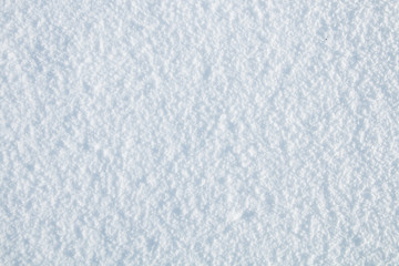 Winter background. Texture of fresh cold white snow.