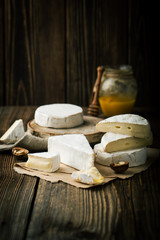 Camembert cheese with honey and nuts © Belokoni Dmitri