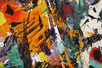 fragment paintings in the style of ethnic avant-garde, innovative connecting creative...