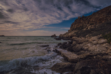 Ghajn Tuffieha Bay, Malta