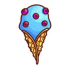 cartoon ice-cream icon