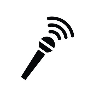 Wireless Microphone Icon Images – Browse 113,688 Stock Photos, Vectors, and  Video | Adobe Stock