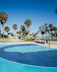 Venice beach basketball court