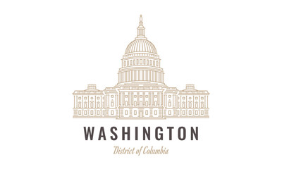 Linear Capitol Washington DC
