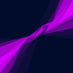 Square violet abstract background with graphic elements. 