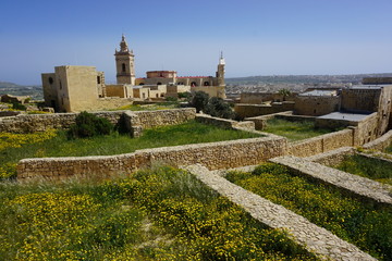 Fototapeta na wymiar Zitadelle von Victoria, Gozo